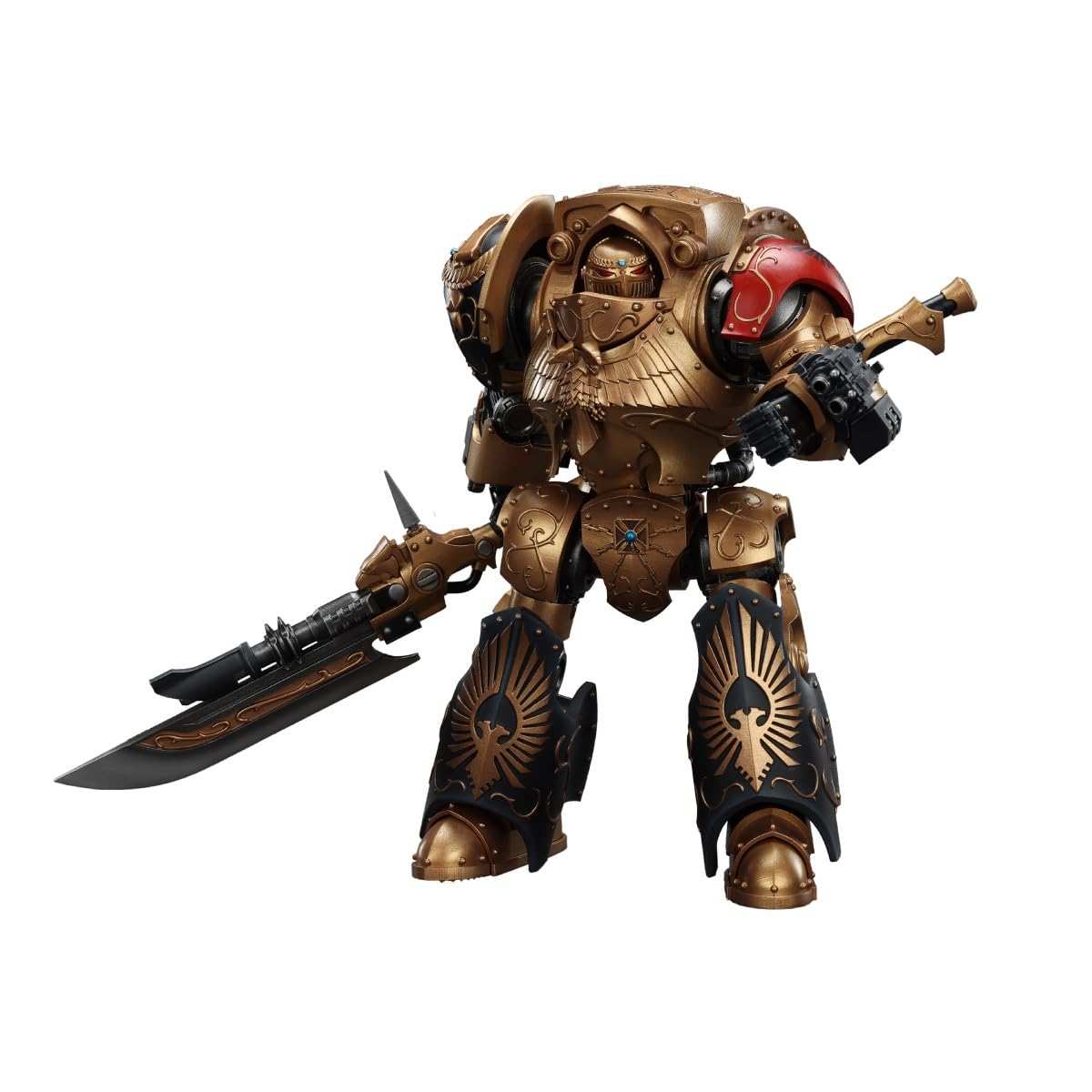 JOYTOY Warhammer Legiocustodes Contemptor Aquilus Dreadnought Scale Action Figure 1/18 (Assembled)
JOYTOY Warhammer Legiocustodes Contemptor Aquilus Dreadnought Scale Action Figure 1/18 (Assembled)