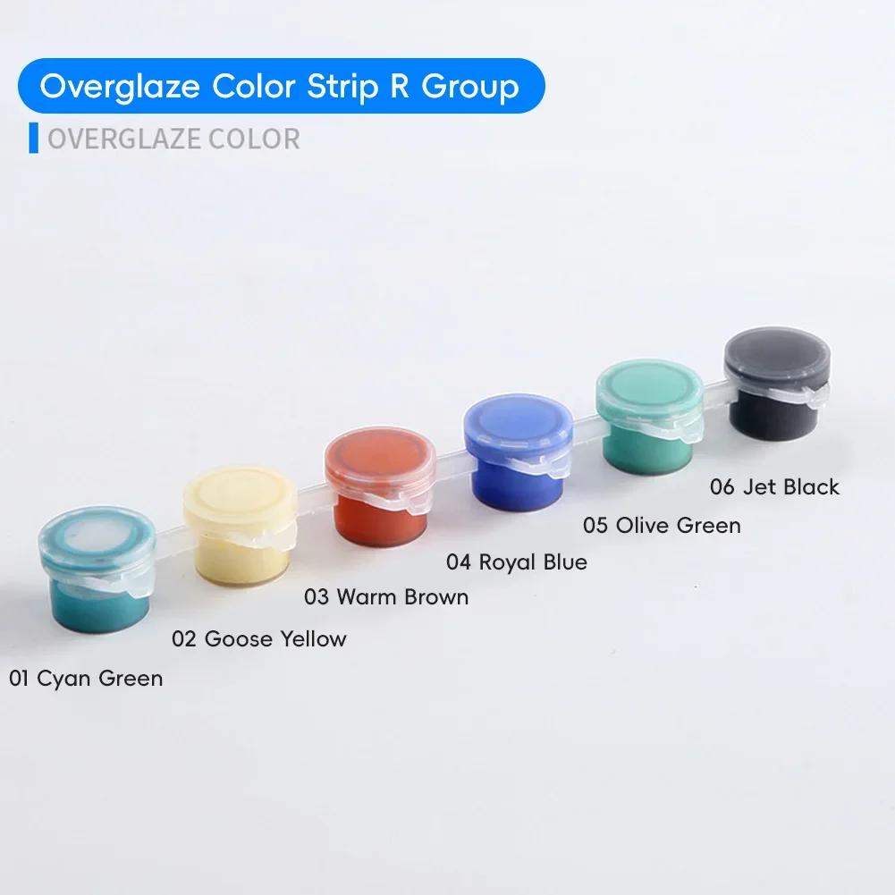 DIY Ceramic Art Teaching Supplies 24 Color Portable Ceramic Glaze Coating Concentrate 750°C-850°C Flame Pigment
DIY Ceramic Art Teaching Supplies 24 Color Portable Ceramic Glaze Coating Concentrate 750°C-850°C Flame Pigment