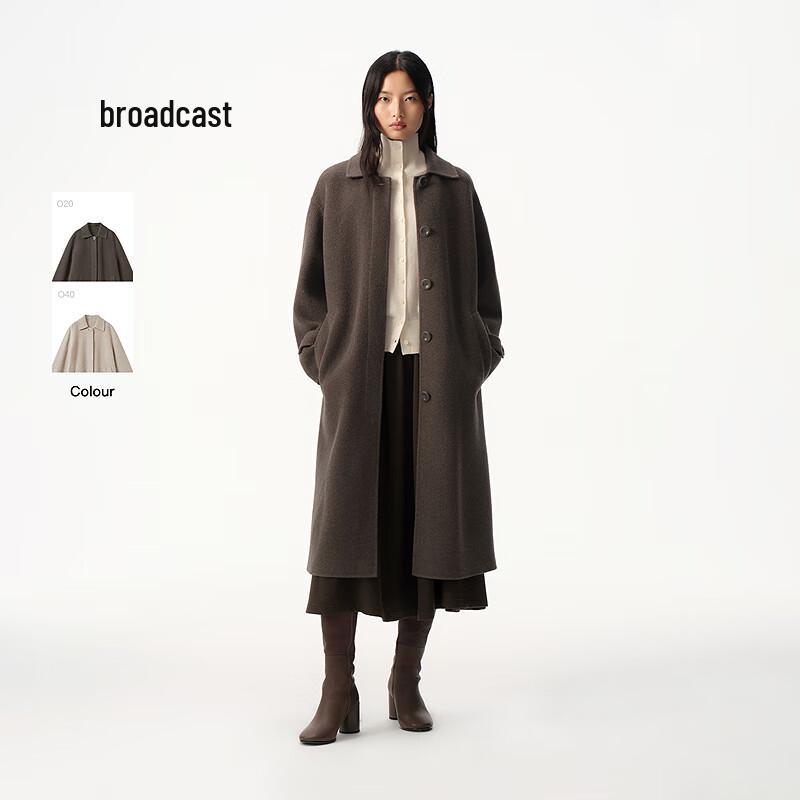 Broadcast Women s Versatile Loose-Fit Wool Blend Long Coat S
Broadcast Women s Versatile Loose-Fit Wool Blend Long Coat S