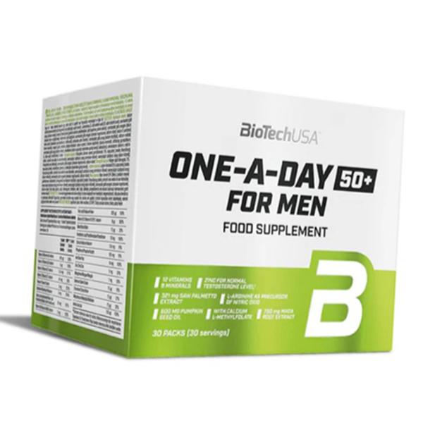 Multivitamins for men 50+, One-A-Day 50+ for Men, BioTech (USA) 30packs (36084058) 30packs
Multivitamins for men 50+, One-A-Day 50+ for Men, BioTech (USA) 30packs (36084058) 30packs