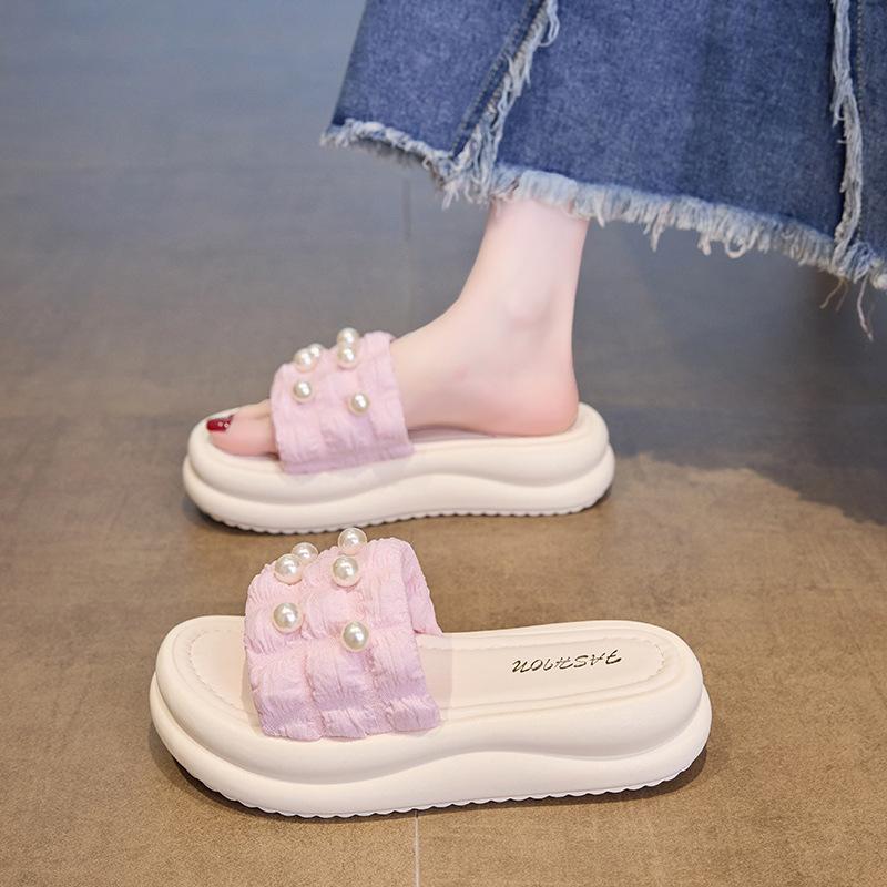 Women s thick-bottomed princess style with outer slippers is super fairy, summer one-word drag sandals are beautiful, pearl fashion style 35 жовтий
Women s thick-bottomed princess style with outer slippers is super fairy, summer one-word drag sandals are beautiful, pearl fashion style 35 жовтий