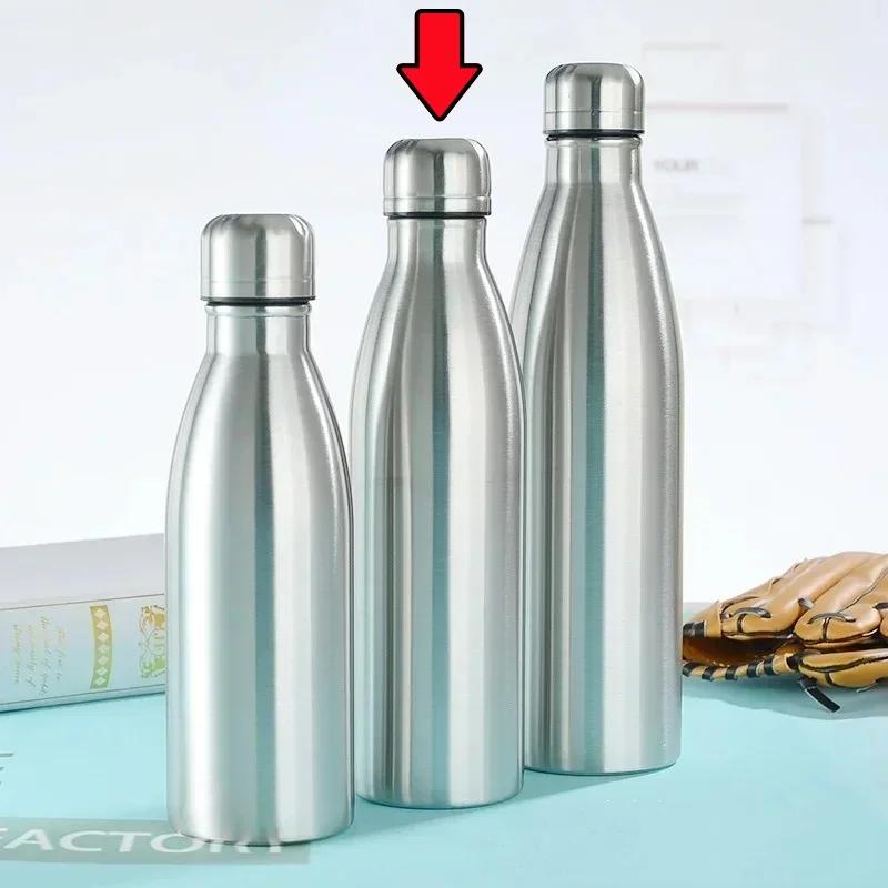 Portable Outdoor Sports Kettle Single Layer Stainless Steel Cola Shape Large Capacity Leak Proof Water Bottle for Mountaineering
Portable Outdoor Sports Kettle Single Layer Stainless Steel Cola Shape Large Capacity Leak Proof Water Bottle for Mountaineering
