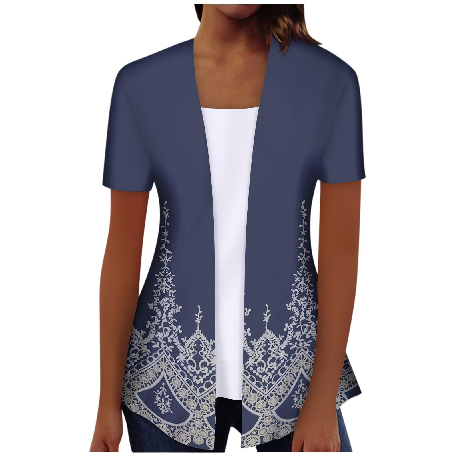 Ladies Short Sleeves Tops Round Neck Casual Tops Printed Casual Top T-Shirt For Women XXL
Ladies Short Sleeves Tops Round Neck Casual Tops Printed Casual Top T-Shirt For Women XXL