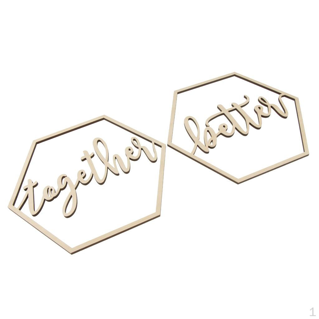 Wooden Signs Wedding Hanging For Chairs Decor
Wooden Signs Wedding Hanging For Chairs Decor