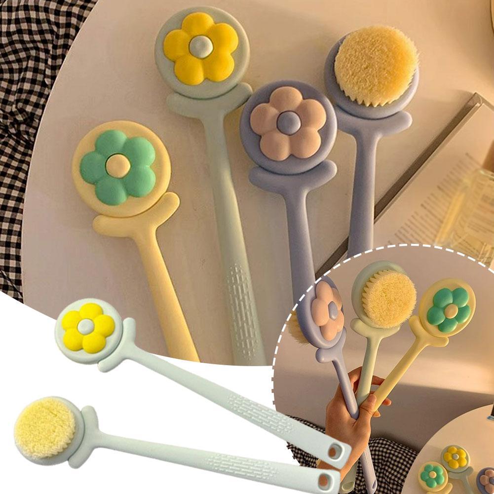 1pc Flower Long Handled Shower Brush Cleaning Bathing Brush Accessories High-quality Non-slip H T7R0
1pc Flower Long Handled Shower Brush Cleaning Bathing Brush Accessories High-quality Non-slip H T7R0