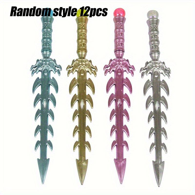 12pcs Sword and Weapon Design Neutral Pen Comfortable Grip Stationery School Office Supplies Student Prize Gift Writing Tools Holiday Gift Novelty Sta Random style
12pcs Sword and Weapon Design Neutral Pen Comfortable Grip Stationery School Office Supplies Student Prize Gift Writing Tools Holiday Gift Novelty Sta Random style