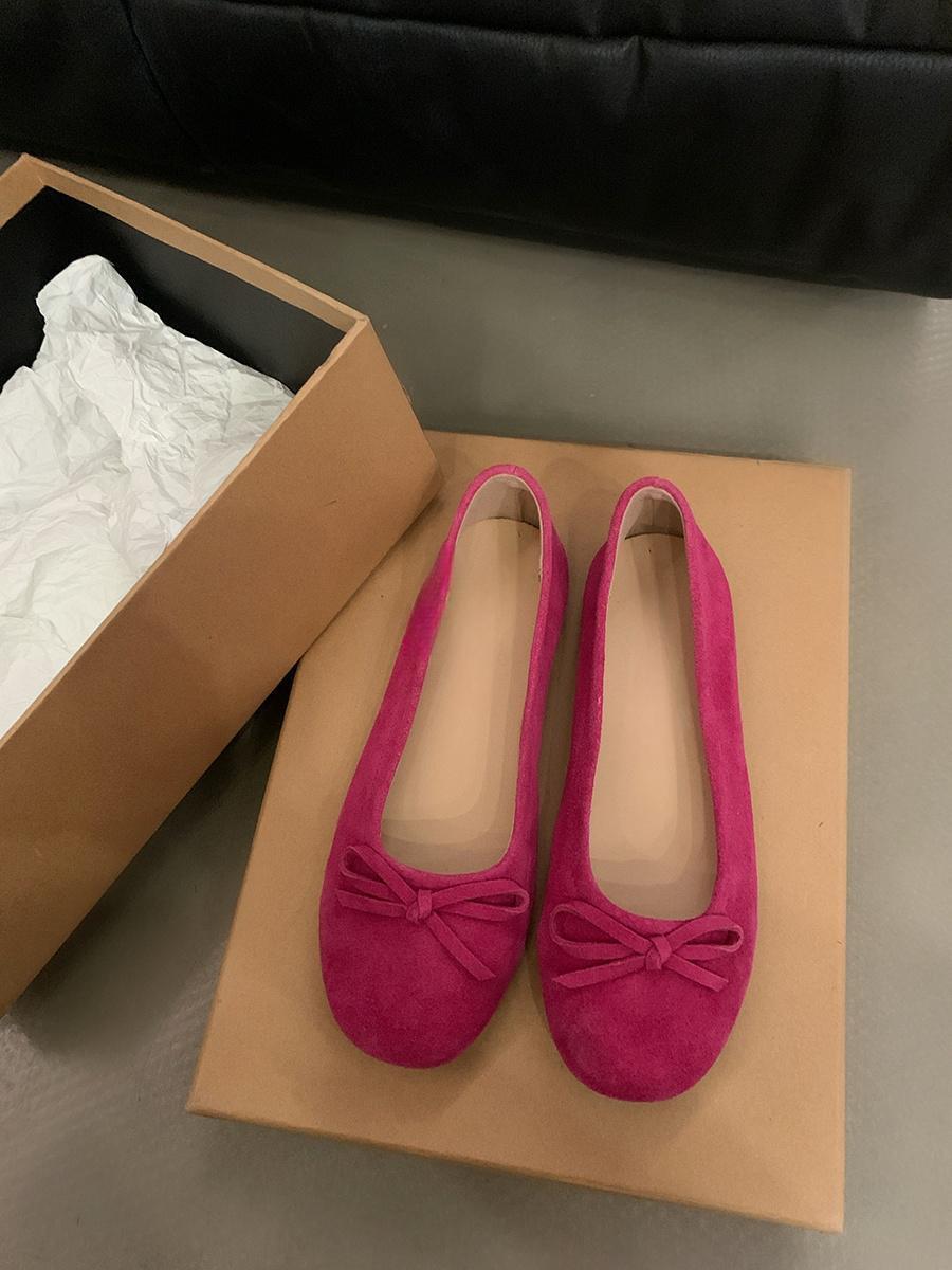 Французские замшевые балетки с бантом женские весна 2025 новые нежные туфли на одной педали с мягким носом и плоской подошвой прилив 35
Французские замшевые балетки с бантом женские весна 2025 новые нежные туфли на одной педали с мягким носом и плоской подошвой прилив 35