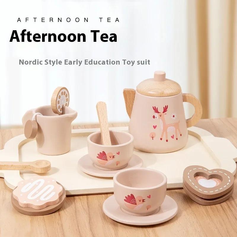 Afternoon Tea Wooden Toys Pretend Play Food Learning Role Play Game Early Educational Toys for Toddlers Kitchen Toys Kids Gifts
Afternoon Tea Wooden Toys Pretend Play Food Learning Role Play Game Early Educational Toys for Toddlers Kitchen Toys Kids Gifts