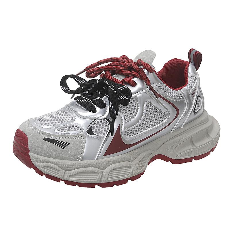 Breathable two-color shoelaces, dad shoes, women s 2025 autumn lightweight platform sports shoes, trendy and versatile inner height-increasing casual 35
Breathable two-color shoelaces, dad shoes, women s 2025 autumn lightweight platform sports shoes, trendy and versatile inner height-increasing casual 35