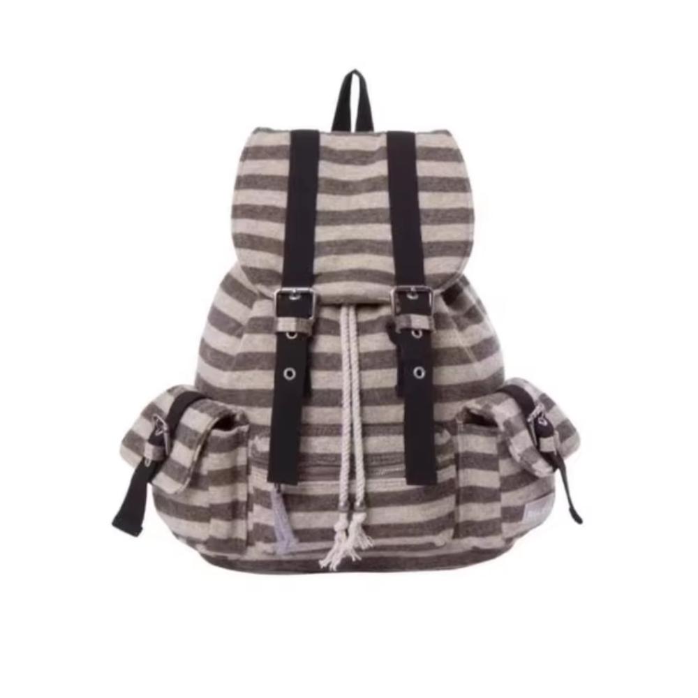 High Quality Korean Style Backpacks Flat Stripe Large Capacity Bookbags Drawstring Design Soft Tote Bags Unisex
High Quality Korean Style Backpacks Flat Stripe Large Capacity Bookbags Drawstring Design Soft Tote Bags Unisex