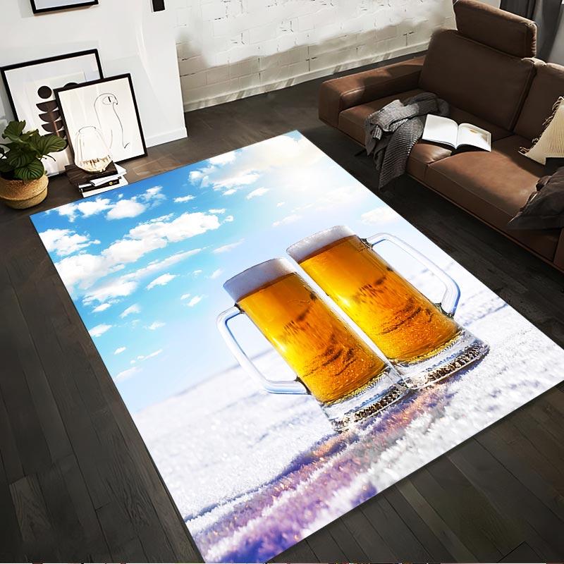 Beer Mugs with Golden Brew on Snowy Background Under Bright Blue Sky Clouds Suitable for use as an anti-slip1 for1room and bedroom sofas 40x60cm( 15x23in )
Beer Mugs with Golden Brew on Snowy Background Under Bright Blue Sky Clouds Suitable for use as an anti-slip1 for1room and bedroom sofas 40x60cm( 15x23in )