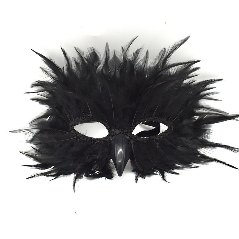 Women Bird Beak Eagle Mask Cosplay Owl Feather Gothic Animal Masks Masqueade Halloween Carnival Dress Up Party Costume Gifts чорний
Women Bird Beak Eagle Mask Cosplay Owl Feather Gothic Animal Masks Masqueade Halloween Carnival Dress Up Party Costume Gifts чорний