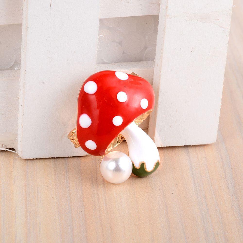Women Gift Mushroom Shape Fashion Jewelry Enamel Badge Brooch Garment Accessories Lapel Pin
Women Gift Mushroom Shape Fashion Jewelry Enamel Badge Brooch Garment Accessories Lapel Pin
