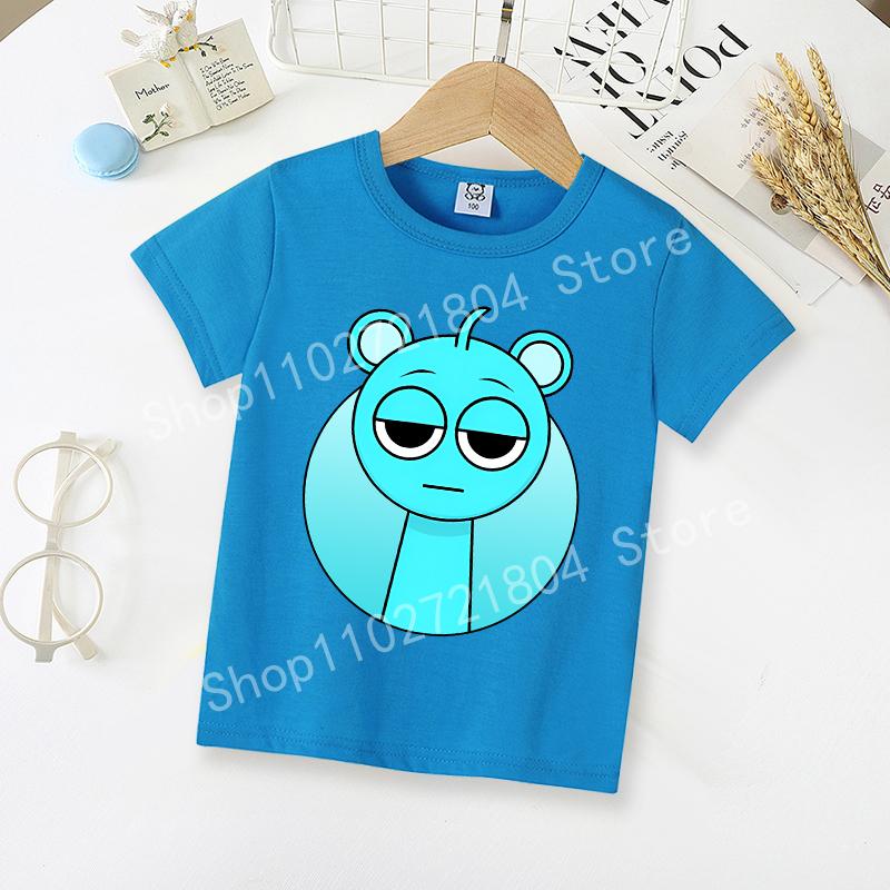 Sprunki Fashion Cartoon Anime Color Boys and Girls Clothing Cotton Round Neck Short Sleeve Cute Children s Clothing 120
Sprunki Fashion Cartoon Anime Color Boys and Girls Clothing Cotton Round Neck Short Sleeve Cute Children s Clothing 120
