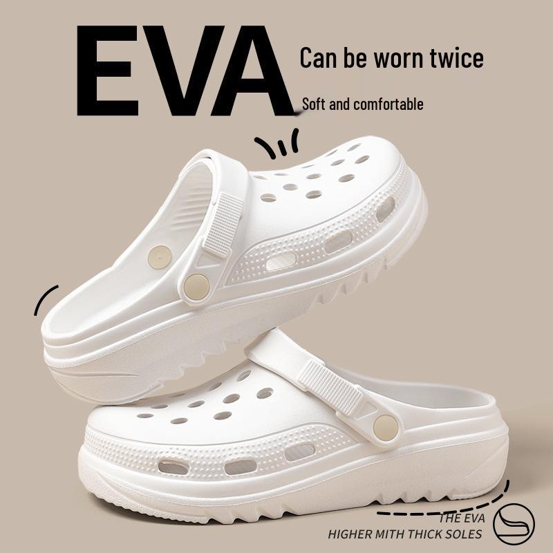 Женские сандалии с закрытым носком 2025: Летняя толстая подошва, комфорт при надевании 40-41 белый
Женские сандалии с закрытым носком 2025: Летняя толстая подошва, комфорт при надевании 40-41 белый