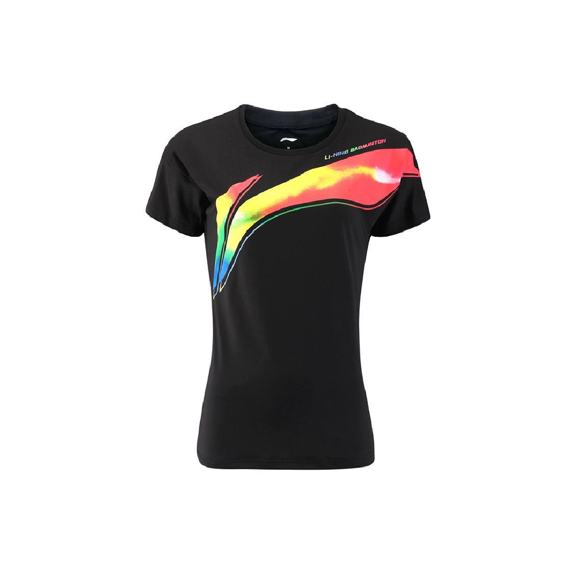 Li-Ning Quick-Dry Sweat-Absorbing Casual Sports Short Sleeve T-Shirt Women Tops Black AHSQ158-2 L
Li-Ning Quick-Dry Sweat-Absorbing Casual Sports Short Sleeve T-Shirt Women Tops Black AHSQ158-2 L
