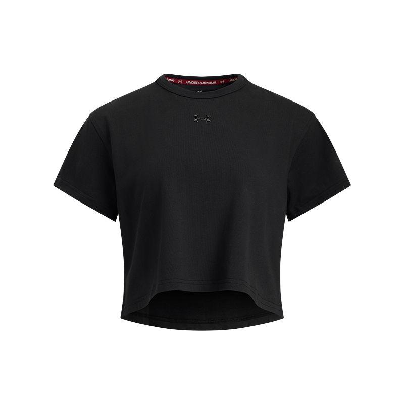 Under Armour Повседневная спортивная серия Простая футболка с круглым вырезом, свободным коротким рукавом, женские топы, черная 6006019-001 XL
Under Armour Повседневная спортивная серия Простая футболка с круглым вырезом, свободным коротким рукавом, женские топы, черная 6006019-001 XL