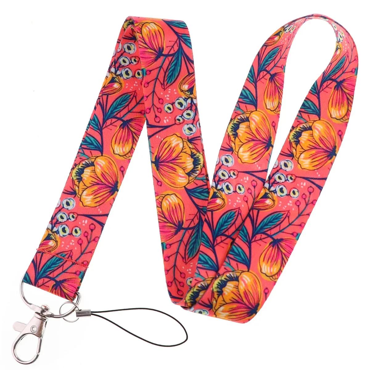 Flower Series Neck Strap Lanyards Keychain Badge Holder ID Credit Card Pass Hang Rope Lanyard for Keys Accessories
Flower Series Neck Strap Lanyards Keychain Badge Holder ID Credit Card Pass Hang Rope Lanyard for Keys Accessories