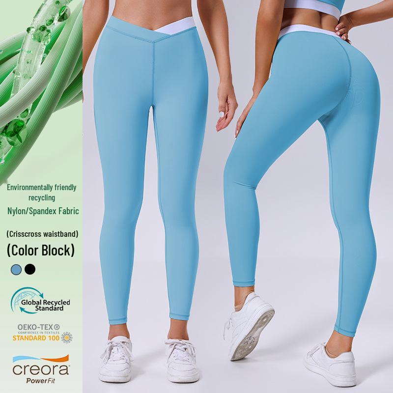 Eco-Friendly High Waist Color Block Yoga Leggings - Hip-Lifting, Nude Sensation Fitness Pants for Women Large чорний
Eco-Friendly High Waist Color Block Yoga Leggings - Hip-Lifting, Nude Sensation Fitness Pants for Women Large чорний