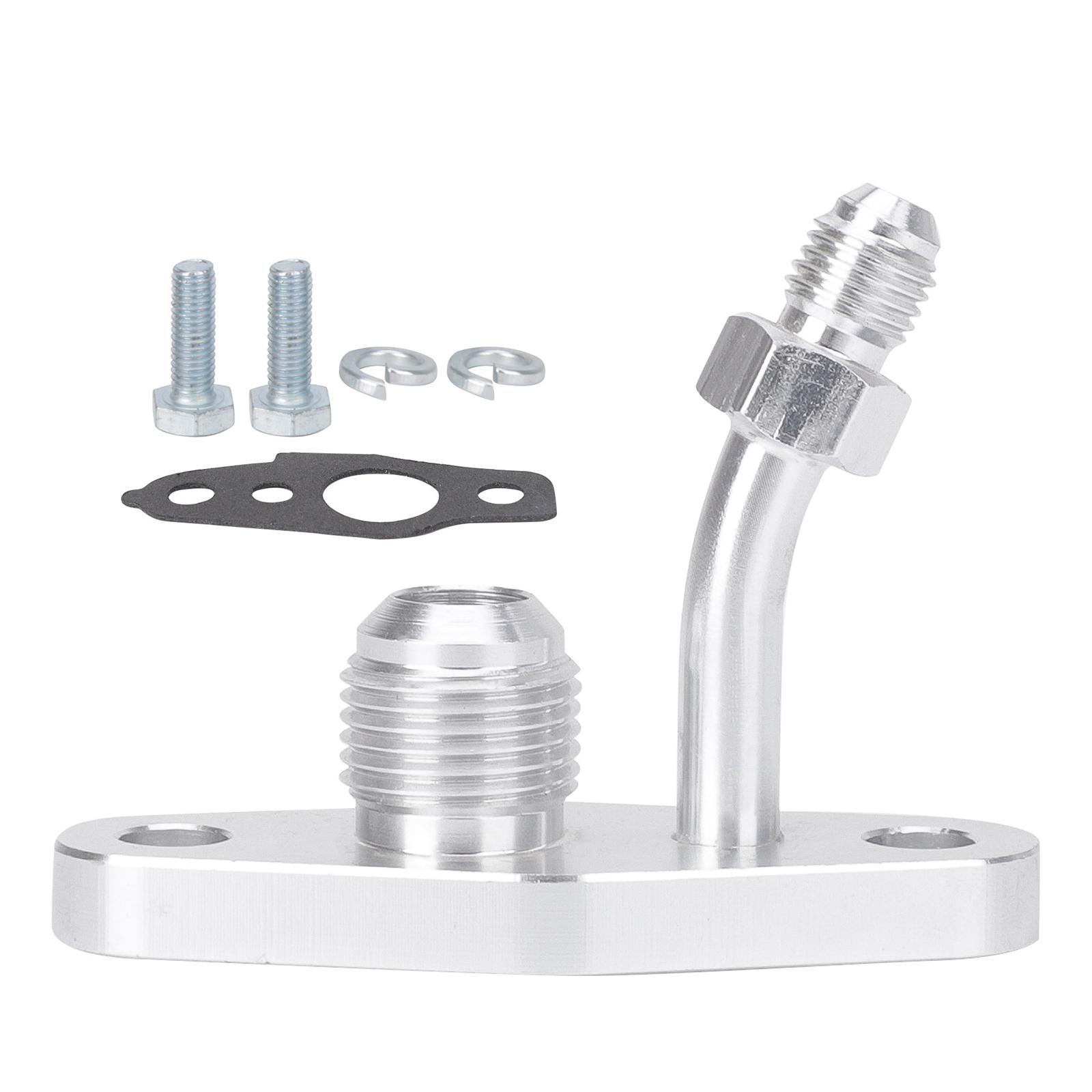 Aluminum Turbos Oil Drain Return Flange AN8 Adapter Oil Return Feed And Discharge Flange for CT9 / CT12 / CT20 / CT26 1
Aluminum Turbos Oil Drain Return Flange AN8 Adapter Oil Return Feed And Discharge Flange for CT9 / CT12 / CT20 / CT26 1