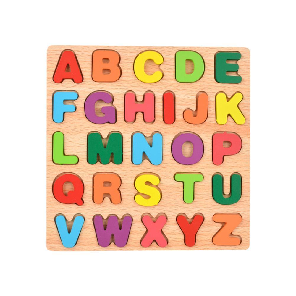 Wooden Puzzle Alphabet Number Shape Matching Board Learning Baby Early Puzzle For Children Earl F1X3 Small number puzzle-1pcs
Wooden Puzzle Alphabet Number Shape Matching Board Learning Baby Early Puzzle For Children Earl F1X3 Small number puzzle-1pcs