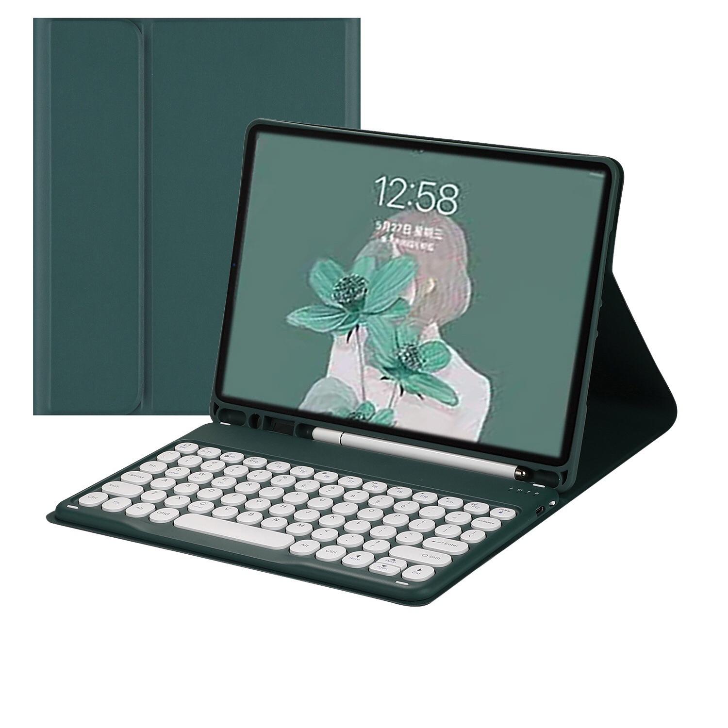 Подходит для нового iPad 10.2. Защитная пленка для Bluetooth-клавиатуры, мягкий чехол из ТПУ, круглая клавиатура mini6, чехол с гнездом для ручки.
Подходит для нового iPad 10.2. Защитная пленка для Bluetooth-клавиатуры, мягкий чехол из ТПУ, круглая клавиатура mini6, чехол с гнездом для ручки.