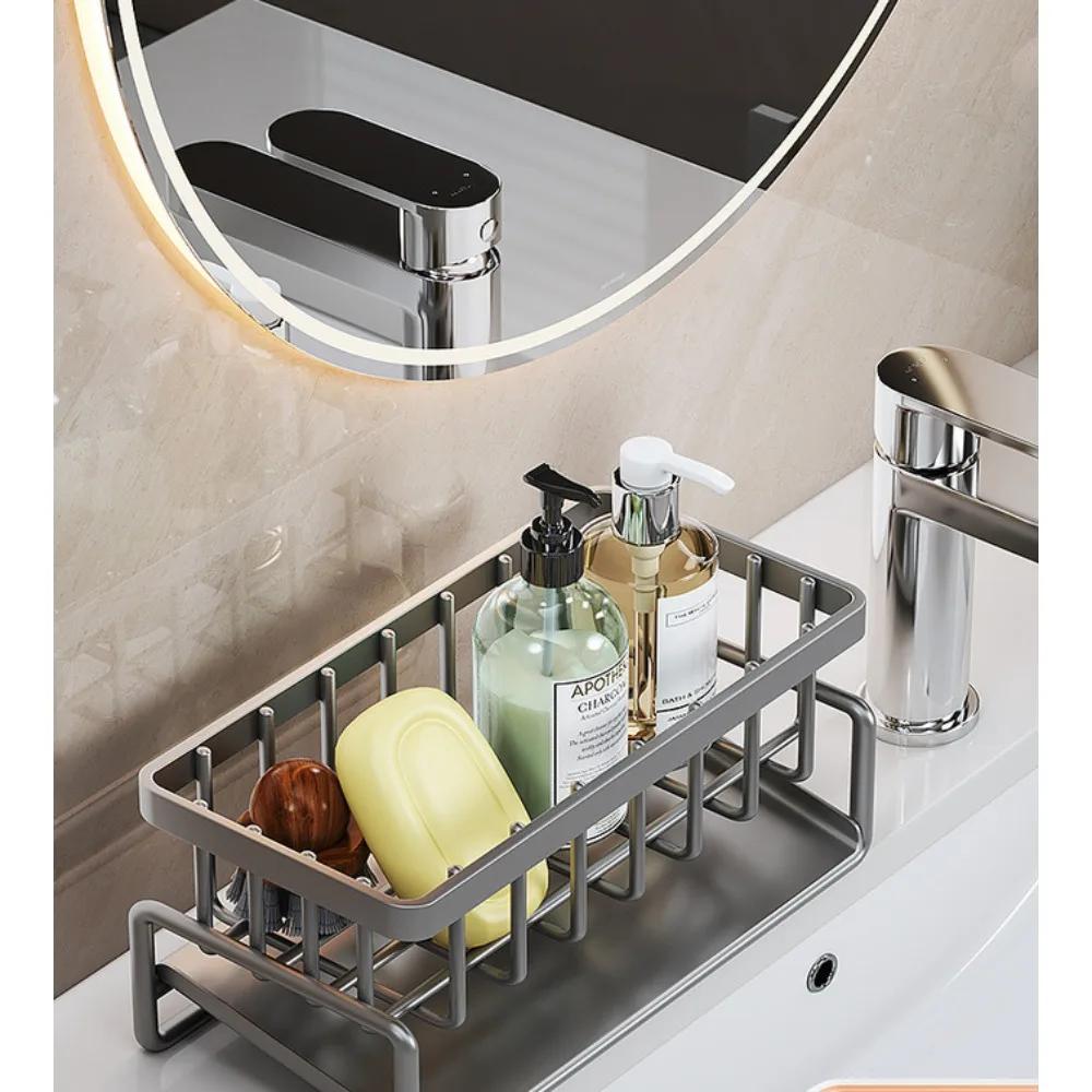 Stainless Steel Sink Draining Storage Rack New Multi-layer Filter Basket with Soap Sponge Dishcloth Kitchen Organizer
Stainless Steel Sink Draining Storage Rack New Multi-layer Filter Basket with Soap Sponge Dishcloth Kitchen Organizer