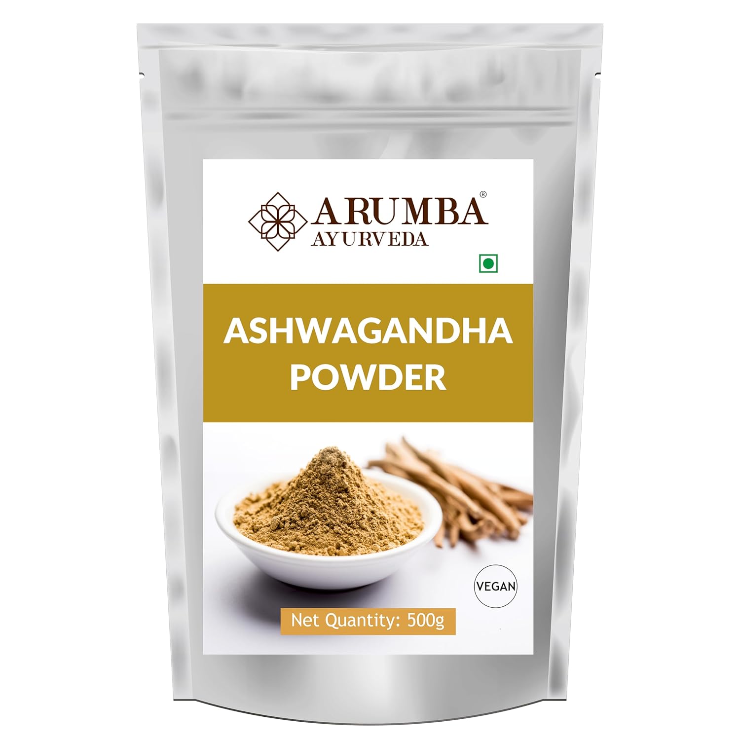 Arumba Ashwagandha Churna Powder Made With Natural Ashwagandha Root | 500gm 1.1lbs
Arumba Ashwagandha Churna Powder Made With Natural Ashwagandha Root | 500gm 1.1lbs