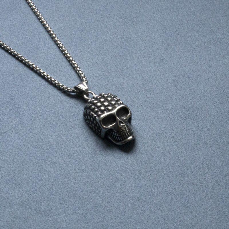 Pirate Skull Pendant Necklace, Men s Vintage Hip Hop Stainless Steel Jewelry One Piece Skull Pendant
Pirate Skull Pendant Necklace, Men s Vintage Hip Hop Stainless Steel Jewelry One Piece Skull Pendant