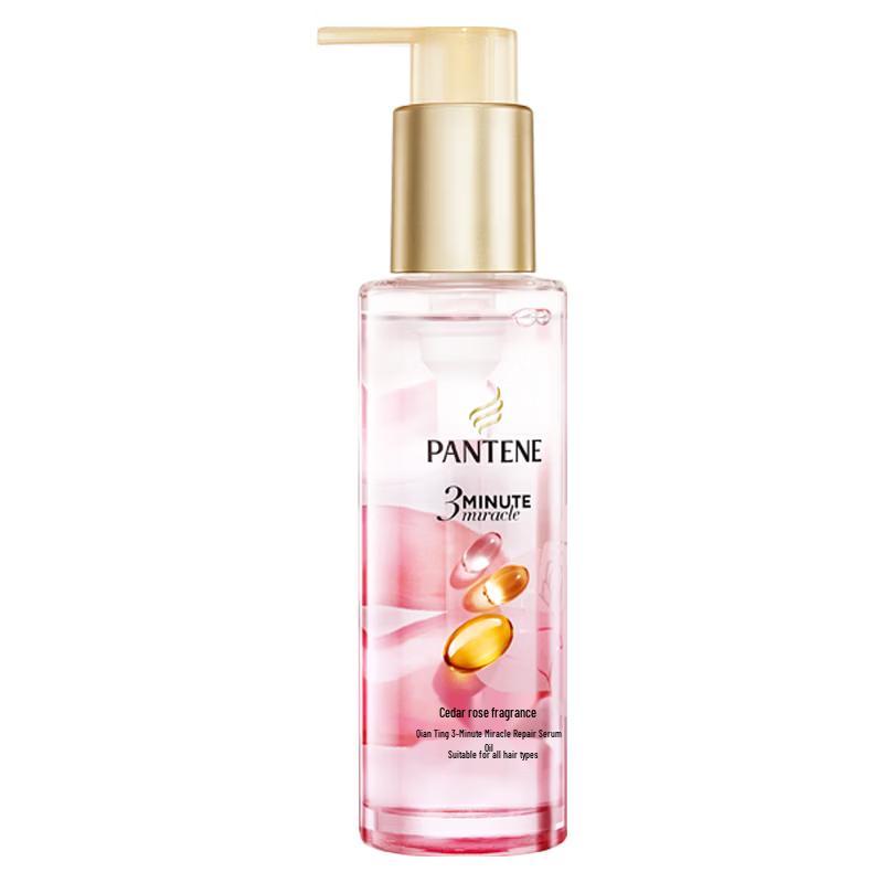 Pantene 3-Minute Miracle Hair Oil Cedar Rose Scent 90ml
Pantene 3-Minute Miracle Hair Oil Cedar Rose Scent 90ml