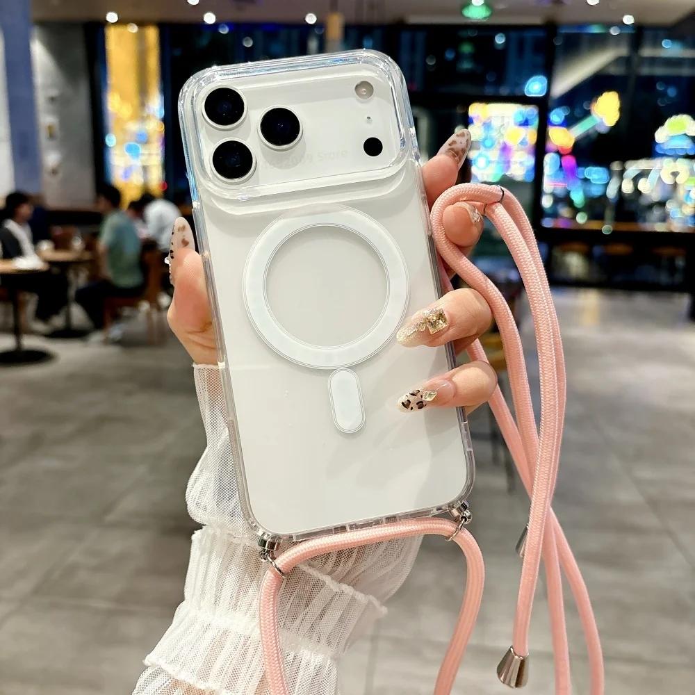 Прозорий магнітний чохол-шнурок для IPhone 17 Pro Max 16 E 15 14 13 12 11 Plus Mini Magsafe Пилозахисний захисний чохол 17 pro max
Прозорий магнітний чохол-шнурок для IPhone 17 Pro Max 16 E 15 14 13 12 11 Plus Mini Magsafe Пилозахисний захисний чохол 17 pro max