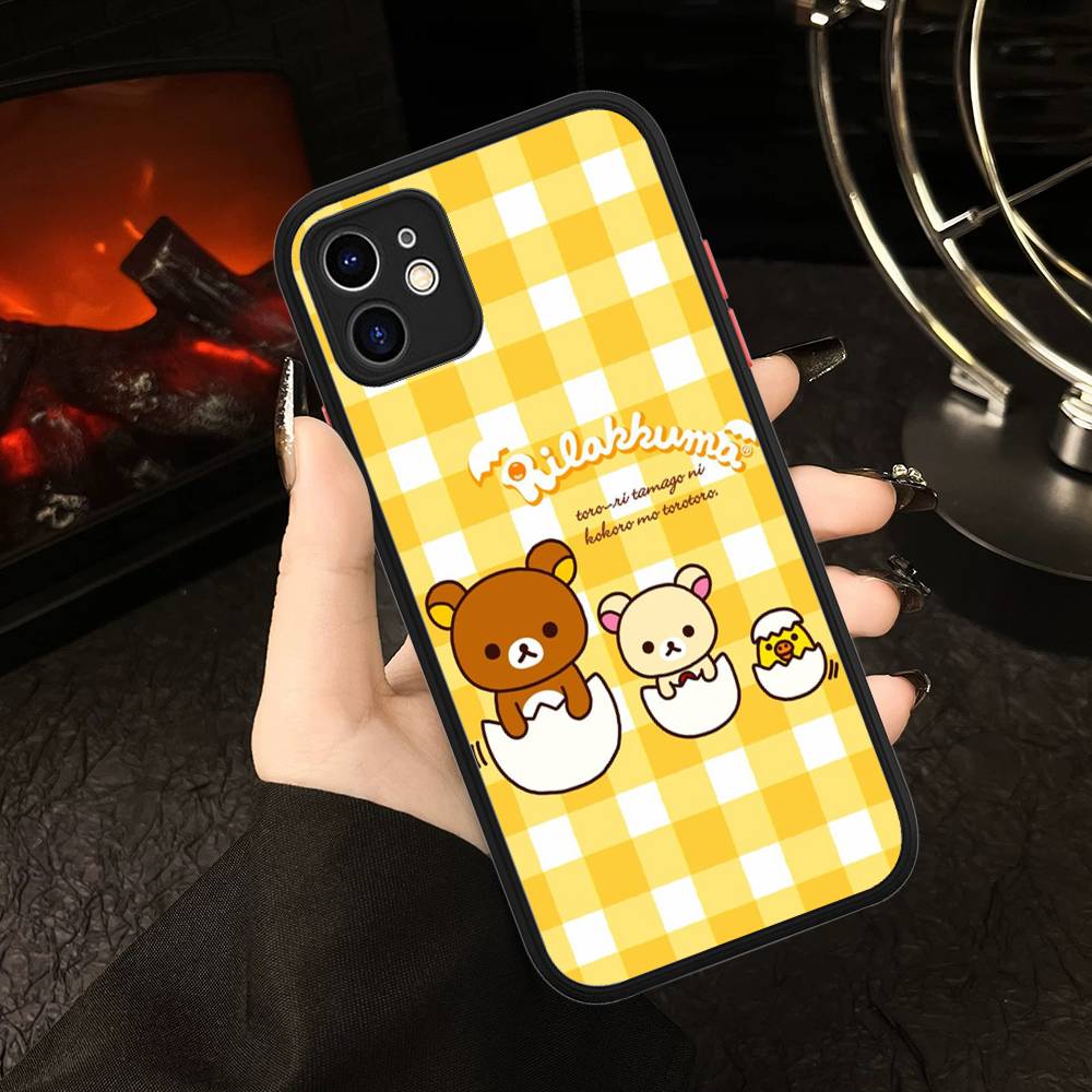 Rilakkuma Relaxed Bear For iPhone 11 12 13 14 15 16 Pro Max Plus X XS MAX Shockproof Matte Back Cover iphone 14
Rilakkuma Relaxed Bear For iPhone 11 12 13 14 15 16 Pro Max Plus X XS MAX Shockproof Matte Back Cover iphone 14