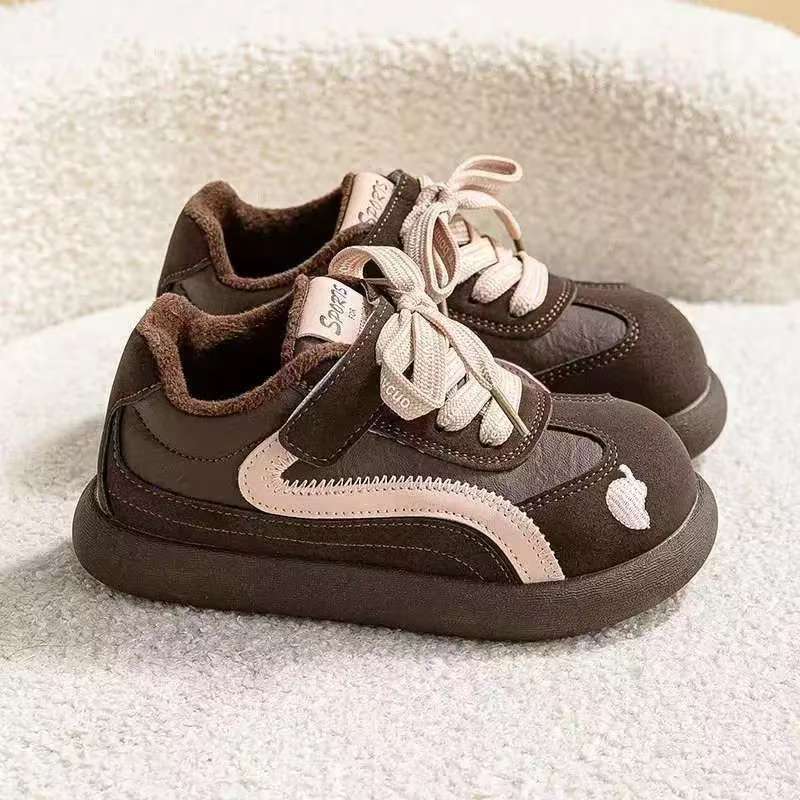 Children s Fashion Letter Print Casual Fleece-Lined Sneakers, Winter Korean Style Mid-Top Versatile Board Shoes for Boys and Girls 26Insole Length16.5cm коричневый
Children s Fashion Letter Print Casual Fleece-Lined Sneakers, Winter Korean Style Mid-Top Versatile Board Shoes for Boys and Girls 26Insole Length16.5cm коричневый
