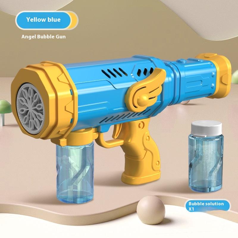 Cross-border bubble machine, luminous children s toy, fully automatic Gatling 10-hole handheld bubble machine
Cross-border bubble machine, luminous children s toy, fully automatic Gatling 10-hole handheld bubble machine