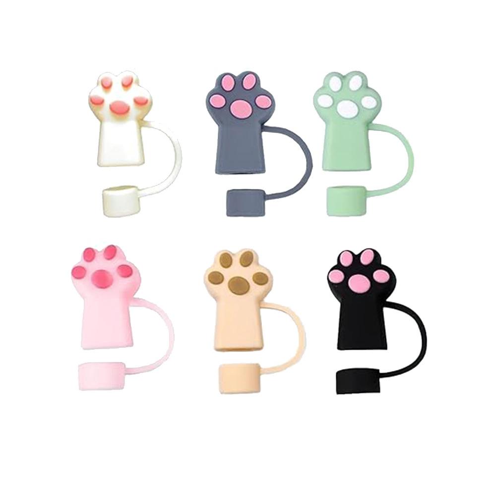 1PC Silicone Cat Paw Straw Covers Cap For Stanley Cup 30 40 oz Cute Funny Tumbler Straw Topper Accessories чёрный
1PC Silicone Cat Paw Straw Covers Cap For Stanley Cup 30 40 oz Cute Funny Tumbler Straw Topper Accessories чёрный