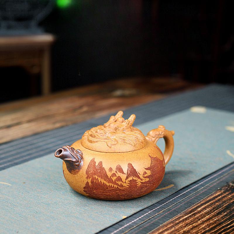 350 мл традиционный исинский фиолетовый глиняный чайник ручной работы из горшочка дракона сырой руды гипертермический раздел грязевой чайник китайский чайный набор Цзыша
350 мл традиционный исинский фиолетовый глиняный чайник ручной работы из горшочка дракона сырой руды гипертермический раздел грязевой чайник китайский чайный набор Цзыша