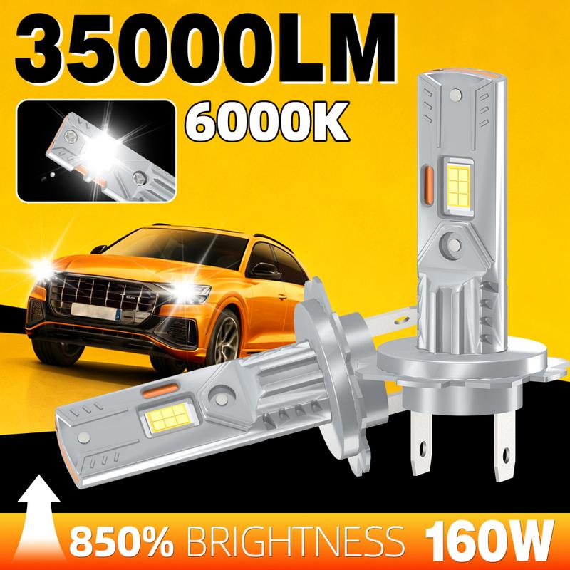 2Pcs 35000LM 160W H1 H7 Car Led Headlight Bulbs H11 HB3 HB4 9005 9006 Canbus LED Light Bulb Mini Size Design For Car Accessories 50000Lm 200W
2Pcs 35000LM 160W H1 H7 Car Led Headlight Bulbs H11 HB3 HB4 9005 9006 Canbus LED Light Bulb Mini Size Design For Car Accessories 50000Lm 200W
