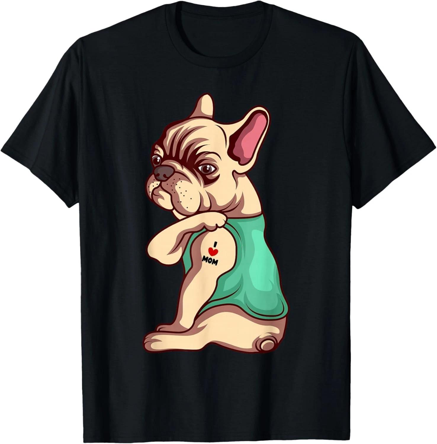 French Bulldog Dog I Love Mom Tattoo Lover funny Gift Unisex T-Shirt M
French Bulldog Dog I Love Mom Tattoo Lover funny Gift Unisex T-Shirt M