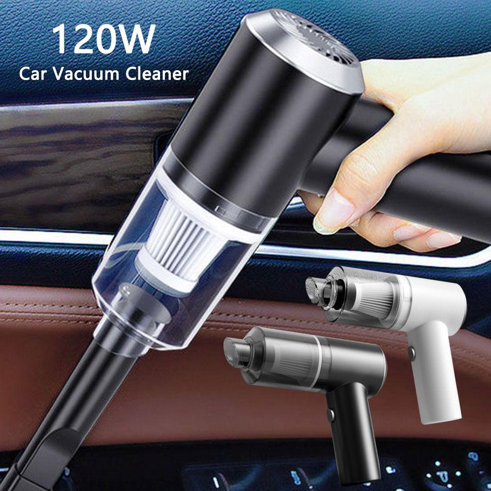 120W Home Car Dual Use Handheld Power Suction Car Vacuum Cleaner Wireless Mini Vacuum Cleaner
120W Home Car Dual Use Handheld Power Suction Car Vacuum Cleaner Wireless Mini Vacuum Cleaner