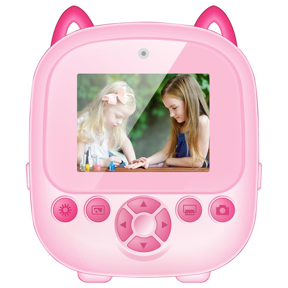 S5 2.4-Inch HD Dual Lens Cartoon Kids Instant Print Camera Built-In Games MP3 Player Video Recorder Pink
S5 2.4-Inch HD Dual Lens Cartoon Kids Instant Print Camera Built-In Games MP3 Player Video Recorder Pink