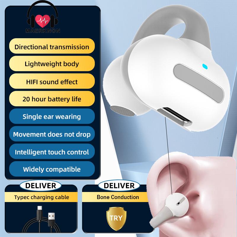 НОВЫЕ беспроводные Bluetooth-наушники TWS, гарнитура с костной проводимостью, Hi-Fi стерео клипсы на уши, серьги, спортивные наушники с микрофоном
НОВЫЕ беспроводные Bluetooth-наушники TWS, гарнитура с костной проводимостью, Hi-Fi стерео клипсы на уши, серьги, спортивные наушники с микрофоном