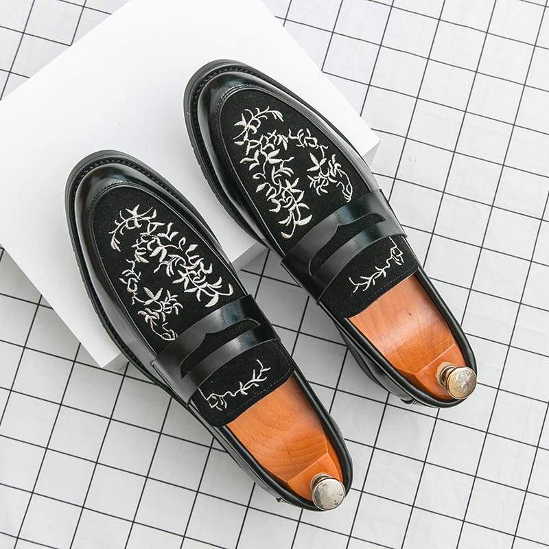 Вышитые Матовые Туфли для Мужчин Простые Модные Низкий Каблук Удобные Повседневные Формальные и Деловые Мужские Туфли 46
Вышитые Матовые Туфли для Мужчин Простые Модные Низкий Каблук Удобные Повседневные Формальные и Деловые Мужские Туфли 46