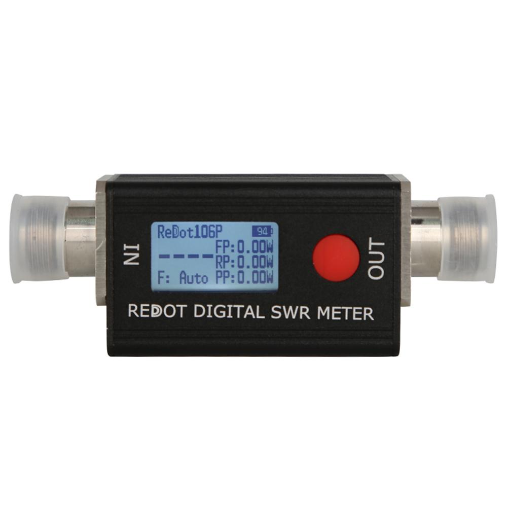 REDOT RD106P 120 Вт цифровой КСВ-метр SWR% 26 Измеритель мощности FMB VHF UHF 80-999 МГц Коэффициент стоячей волны 1,00-99,9 Поддержка DMR Walkie Talkie
REDOT RD106P 120 Вт цифровой КСВ-метр SWR% 26 Измеритель мощности FMB VHF UHF 80-999 МГц Коэффициент стоячей волны 1,00-99,9 Поддержка DMR Walkie Talkie
