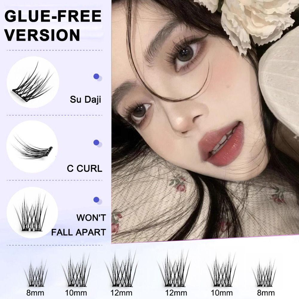 Long Lasting Self-adhesive Lash Clusters Lashes Extension Glue Free Fake Lashes Women/Girls Girlish Heart
Long Lasting Self-adhesive Lash Clusters Lashes Extension Glue Free Fake Lashes Women/Girls Girlish Heart