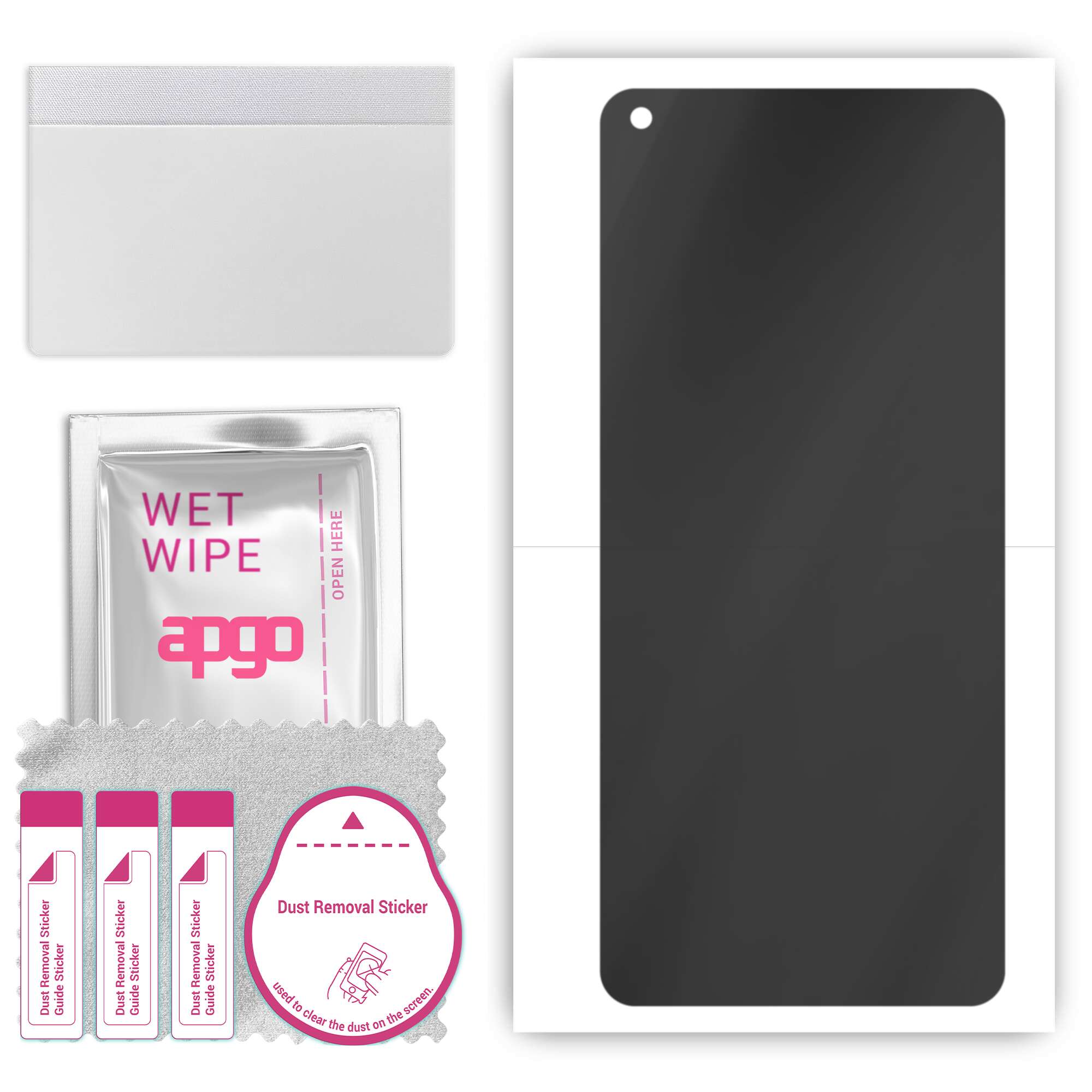 apgo Hydrogel Privacy Matte Screen Protector for Oppo Reno7 4G, Anti Spy, Hydrogel Film, Flexible, Soft TPU with positioning layer easy installation
apgo Hydrogel Privacy Matte Screen Protector for Oppo Reno7 4G, Anti Spy, Hydrogel Film, Flexible, Soft TPU with positioning layer easy installation