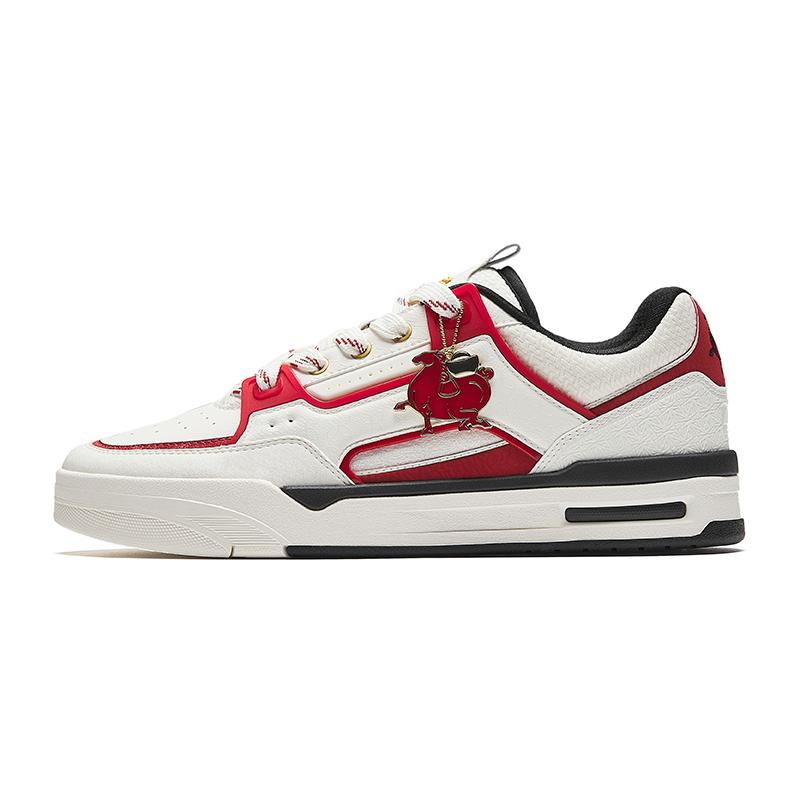 Anta Jie 4 Low top Skateboard Shoes Men s Ivory White/Crimson Red/Basic Black 112618043-9 41
Anta Jie 4 Low top Skateboard Shoes Men s Ivory White/Crimson Red/Basic Black 112618043-9 41