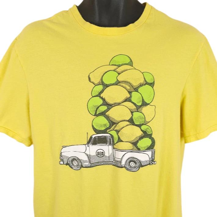 Zyn T Shirt Mens Size Large Yellow Lemon Lime Promo Tee XL
Zyn T Shirt Mens Size Large Yellow Lemon Lime Promo Tee XL
