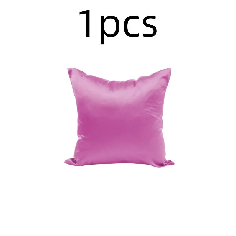 Imitated Silk Pillow Case 100% Satin Cushion Cover 50X50 Solid Pillowcase 60x60cm Home Decor for Sofa Chair 45x45 40X40 Smooth 30X50CM рожевий червоний колір
Imitated Silk Pillow Case 100% Satin Cushion Cover 50X50 Solid Pillowcase 60x60cm Home Decor for Sofa Chair 45x45 40X40 Smooth 30X50CM рожевий червоний колір