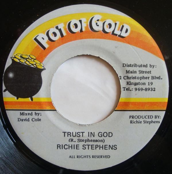 7inch Record RICHIE STEPHENS - Trust In God none Pot Of Gold Jamaica Reggae, Ska & Dub Used
7inch Record RICHIE STEPHENS - Trust In God none Pot Of Gold Jamaica Reggae, Ska & Dub Used