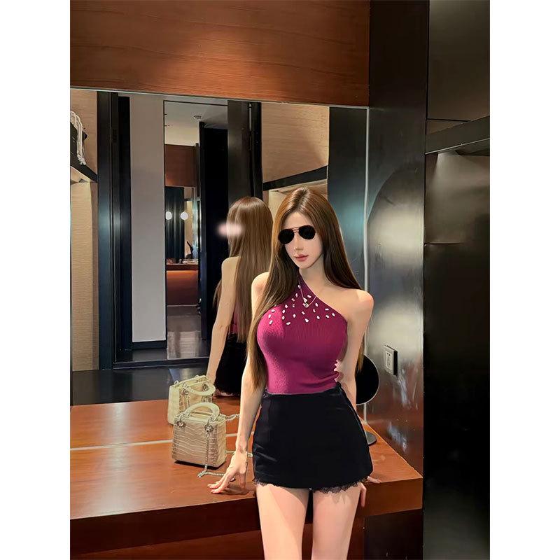 Chill Qiao er Intoxicated Romance Rhinestone Off-Shoulder Sexy Slimming Bandeau Top Large фиолетовый
Chill Qiao er Intoxicated Romance Rhinestone Off-Shoulder Sexy Slimming Bandeau Top Large фиолетовый